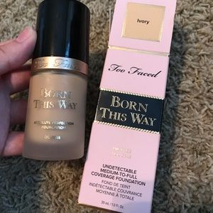 Too faced born this way foundation NEVER USED